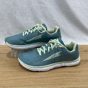 Altra Escalante Blue Green Foot Shape Running Shoes Women’s Size 6.5